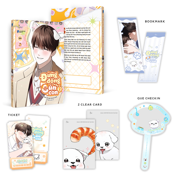 Bộ
						
										
										Đừng Động Vào Cún Con - Tập 2 - Bản Đặc Biệt - Tặng Kèm 1 Bookmark + 2 Card PVC Trong + 1 Ticket Giấy + 1 Que Checkin Acrylic