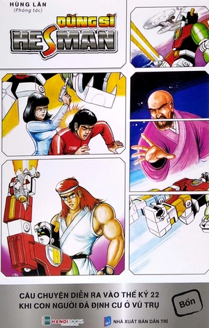 bộ dũng sĩ hesman câu chuyện diễn ra vào thế kỷ 22 khi con người đã định cư ở vũ trụ - tập 4 - Ảnh 2