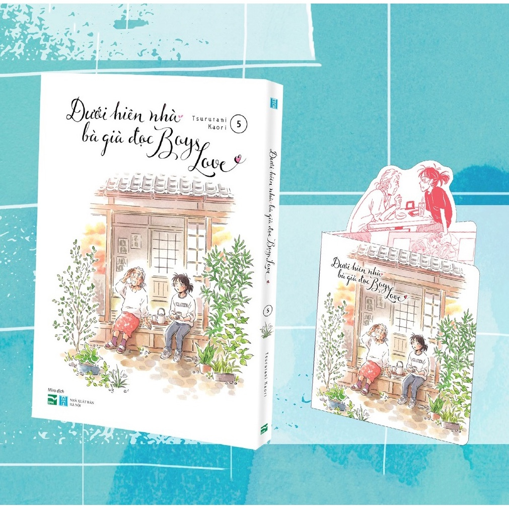 bộ dưới hiên nhà bà già đọc boys love - tập 5 - không box - tặng kèm postcard gập "bí mật bà cháu ta" - Ảnh 3