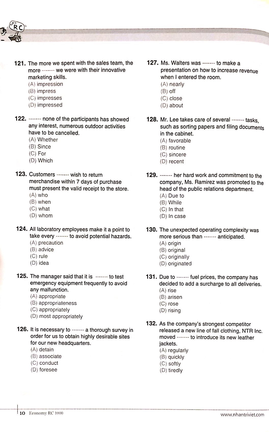 bộ economy toeic rc1000 volume 1 - Ảnh 5