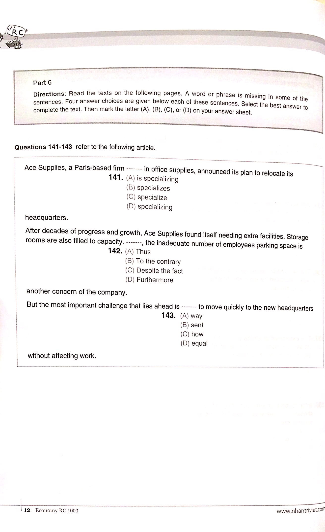 bộ economy toeic rc1000 volume 1 - Ảnh 7