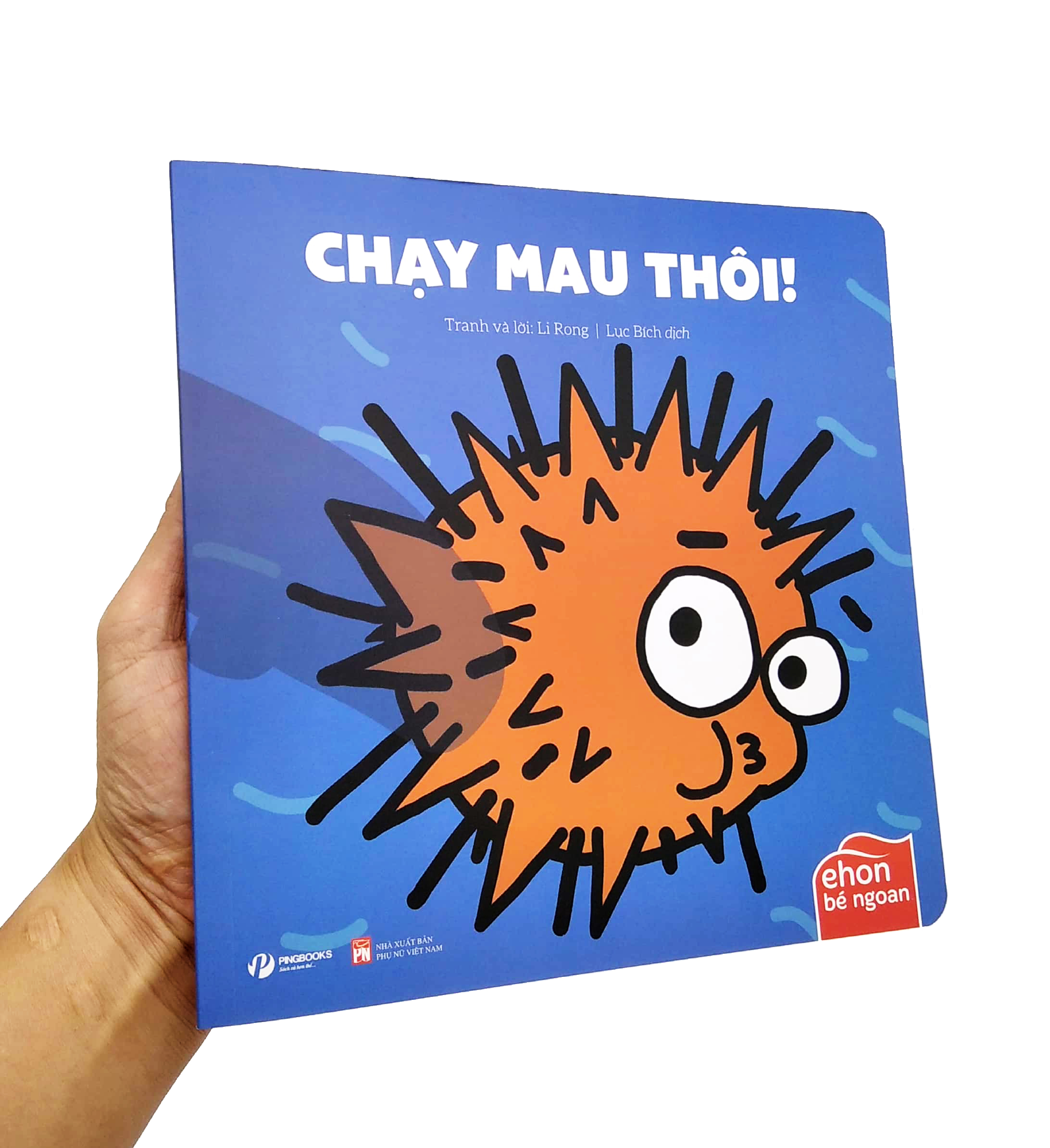 bộ ehon bé ngoan - là ai thế nhỉ: chạy mau thôi! - Ảnh 7