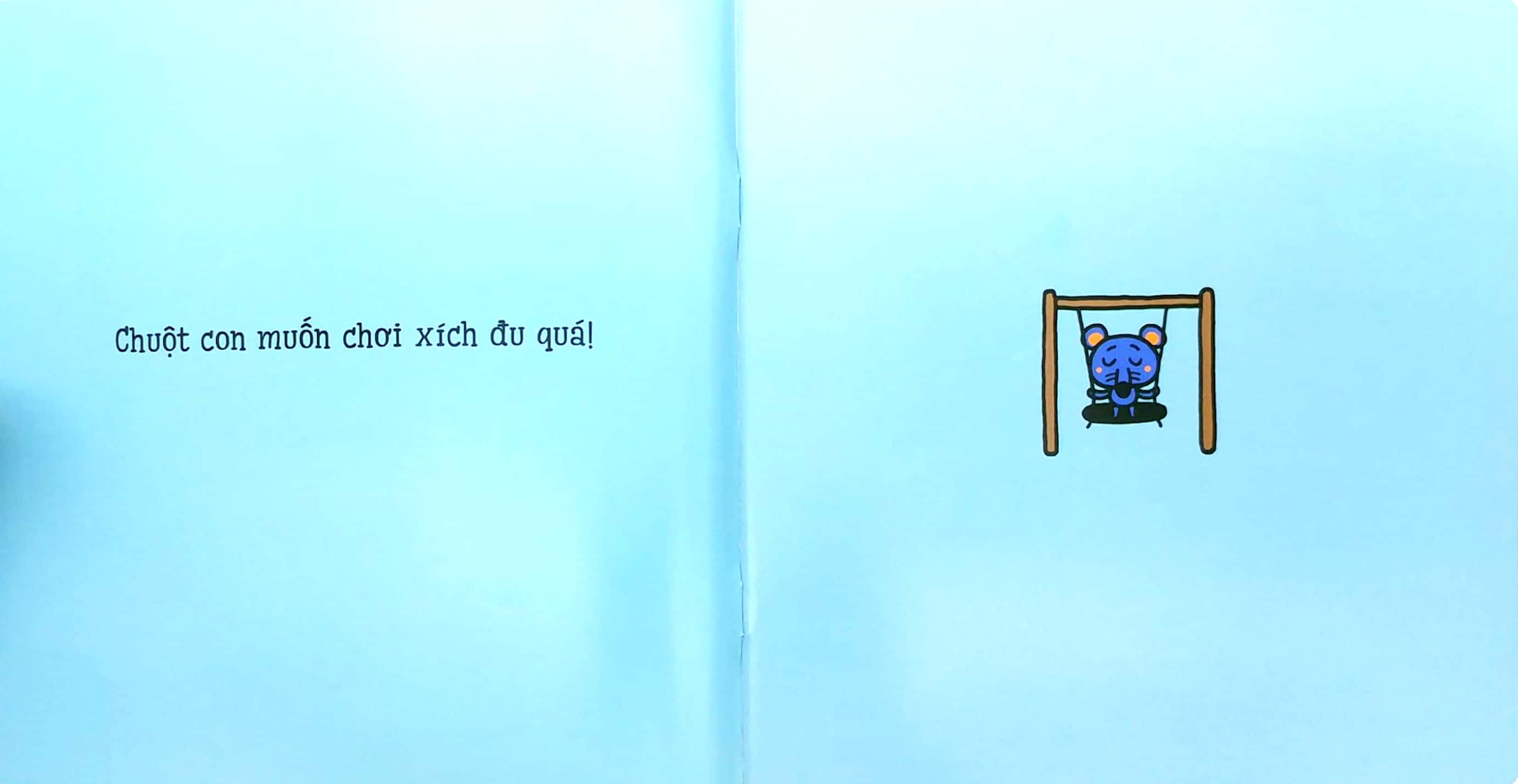 bộ ehon bé ngoan - tớ muốn ăn một con voi: cùng chơi xích đu nào! - Ảnh 3