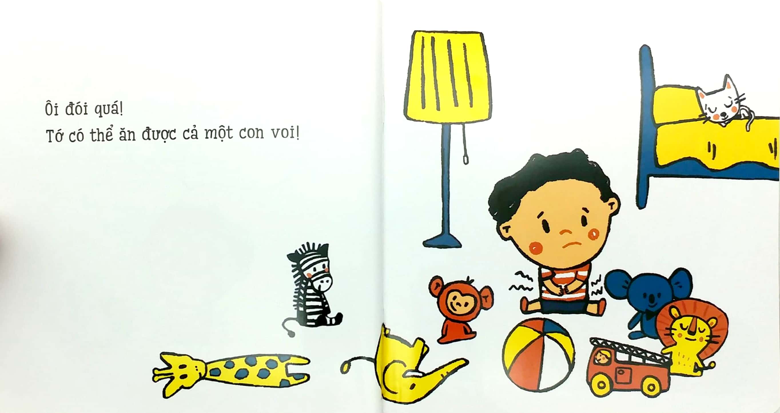 bộ ehon bé ngoan - tớ muốn ăn một con voi: tớ muốn ăn một con voi - Ảnh 3