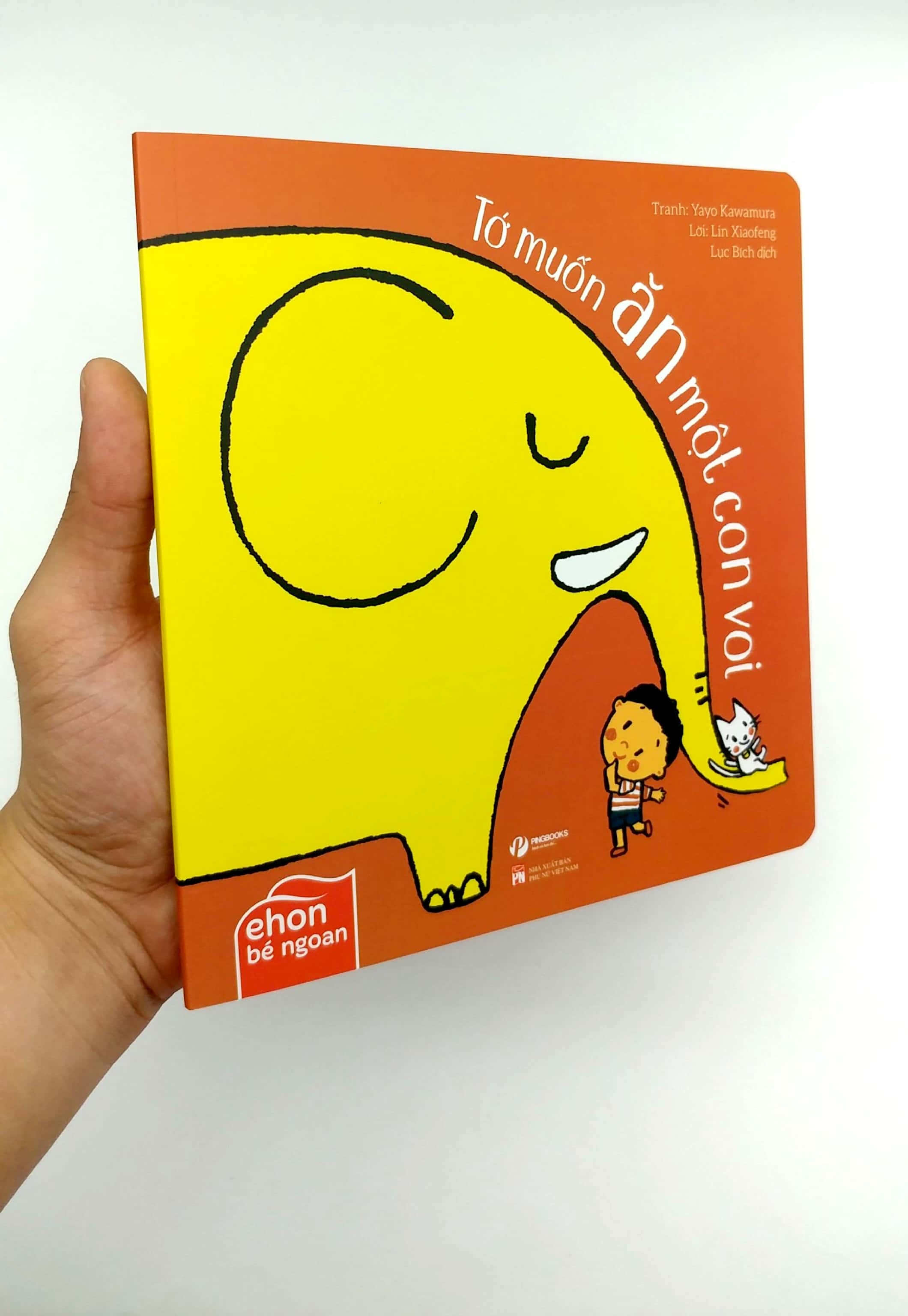 bộ ehon bé ngoan - tớ muốn ăn một con voi: tớ muốn ăn một con voi - Ảnh 7