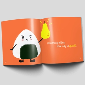 bộ ehon chơi cùng giri chú bé cơm nắm - quả lê là nhà của tớ! (từ 0 - 6 tuổi) (tái bản 2019) - Ảnh 2