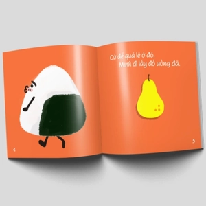 bộ ehon chơi cùng giri chú bé cơm nắm - quả lê là nhà của tớ! (từ 0 - 6 tuổi) (tái bản 2019) - Ảnh 3