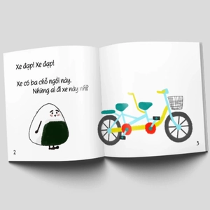 bộ ehon chơi cùng giri chú bé cơm nắm - xe của ai đây nhỉ? (từ 0 - 6 tuổi) (tái bản 2019) - Ảnh 3