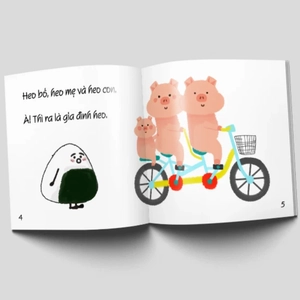 bộ ehon chơi cùng giri chú bé cơm nắm - xe của ai đây nhỉ? (từ 0 - 6 tuổi) (tái bản 2019) - Ảnh 4