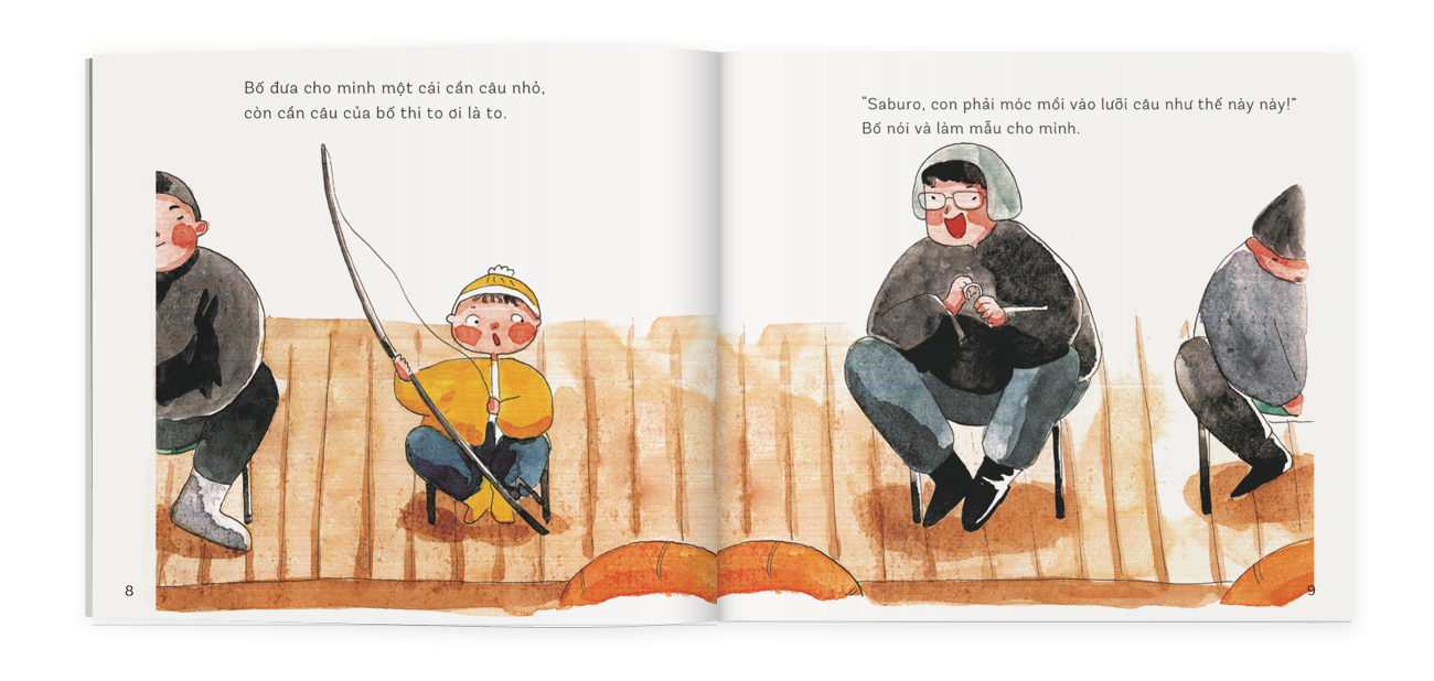 Bo
Ehon Chung Minh Lon Roi: Di Cau Ca Voi Bo (3 - 6 Tuoi) - Ảnh 5