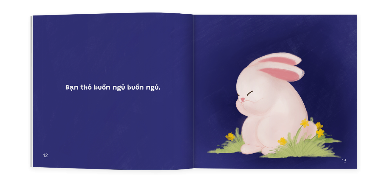 bộ ehon giúp bé dễ đi vào giấc ngủ - buồn ngủ ơi là buồn ngủ - Ảnh 5