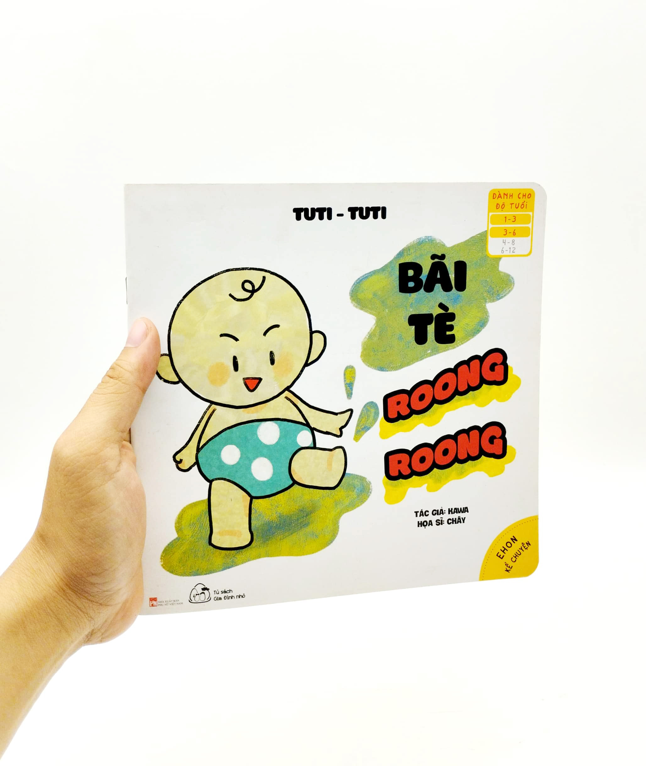 bộ ehon kể chuyện - tuti tuti - bãi tè, roong roong (từ 1 - 6 tuổi) - Ảnh 7