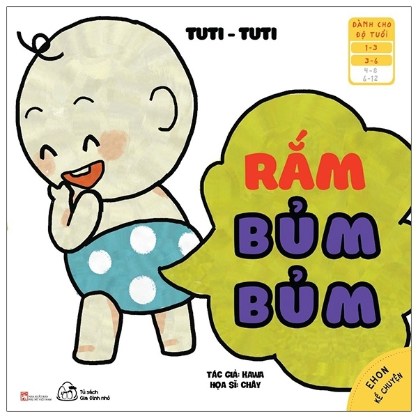bộ ehon kể chuyện - tuti tuti - rắm, bủm bủm (từ 1 - 6 tuổi)