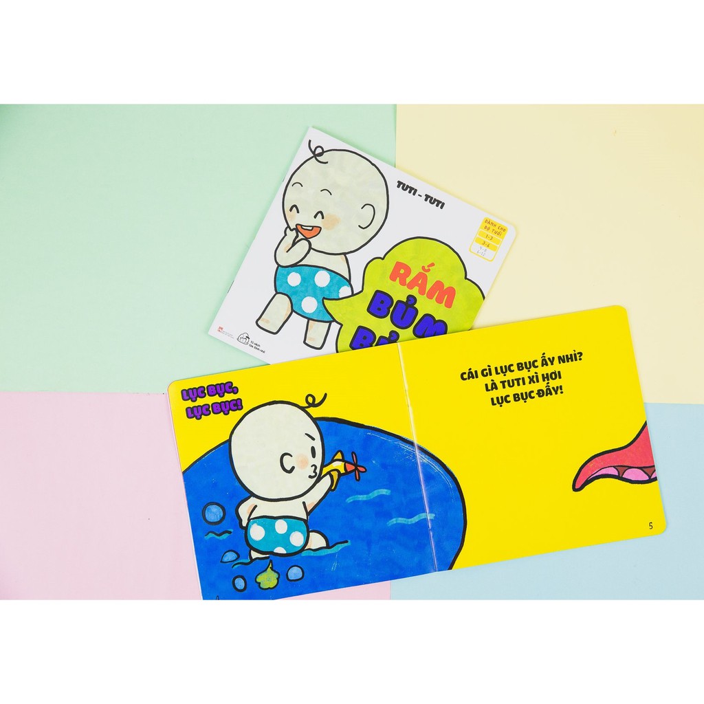 bộ ehon kể chuyện - tuti tuti - rắm, bủm bủm (từ 1 - 6 tuổi) - Ảnh 3