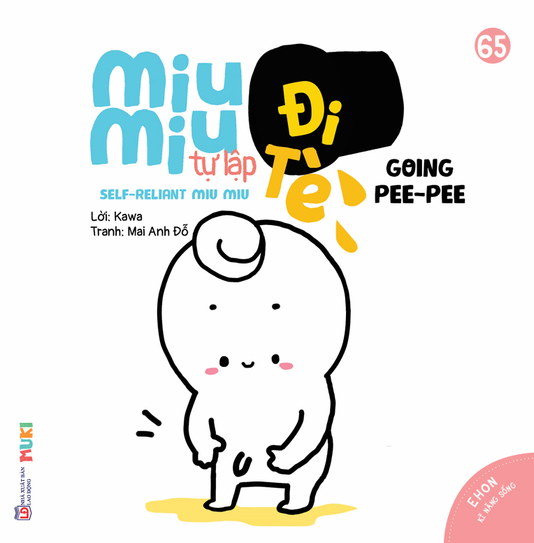 Bộ Ehon Kĩ Năng Sống - Miu Miu Tự Lập - Tập 65 - Đi Tè - Ảnh 2