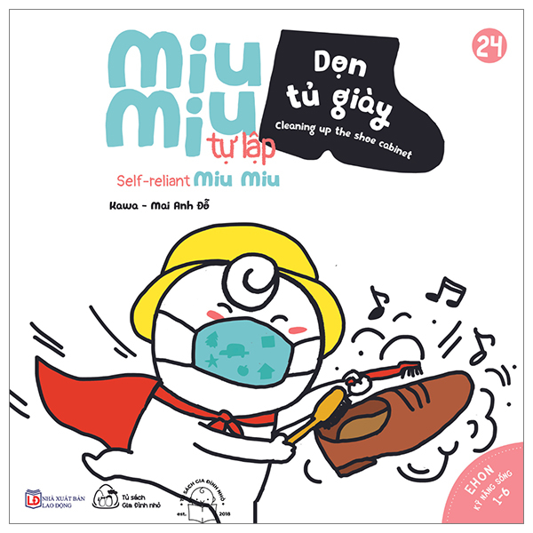 Bộ Ehon Kĩ Năng Sống - Miu Miu Tự Lập - Tập 65 - Đi Tè - Ảnh 31
