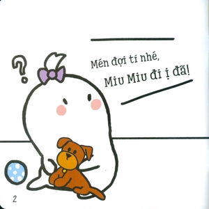 bộ ehon kĩ năng sống - tập 17 - miu miu tự lập - đi ị (dành cho độ tuổi 1-6) (tái bản 2023) - Ảnh 2