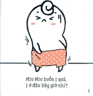 bộ ehon kĩ năng sống - tập 17 - miu miu tự lập - đi ị (dành cho độ tuổi 1-6) (tái bản 2023) - Ảnh 3