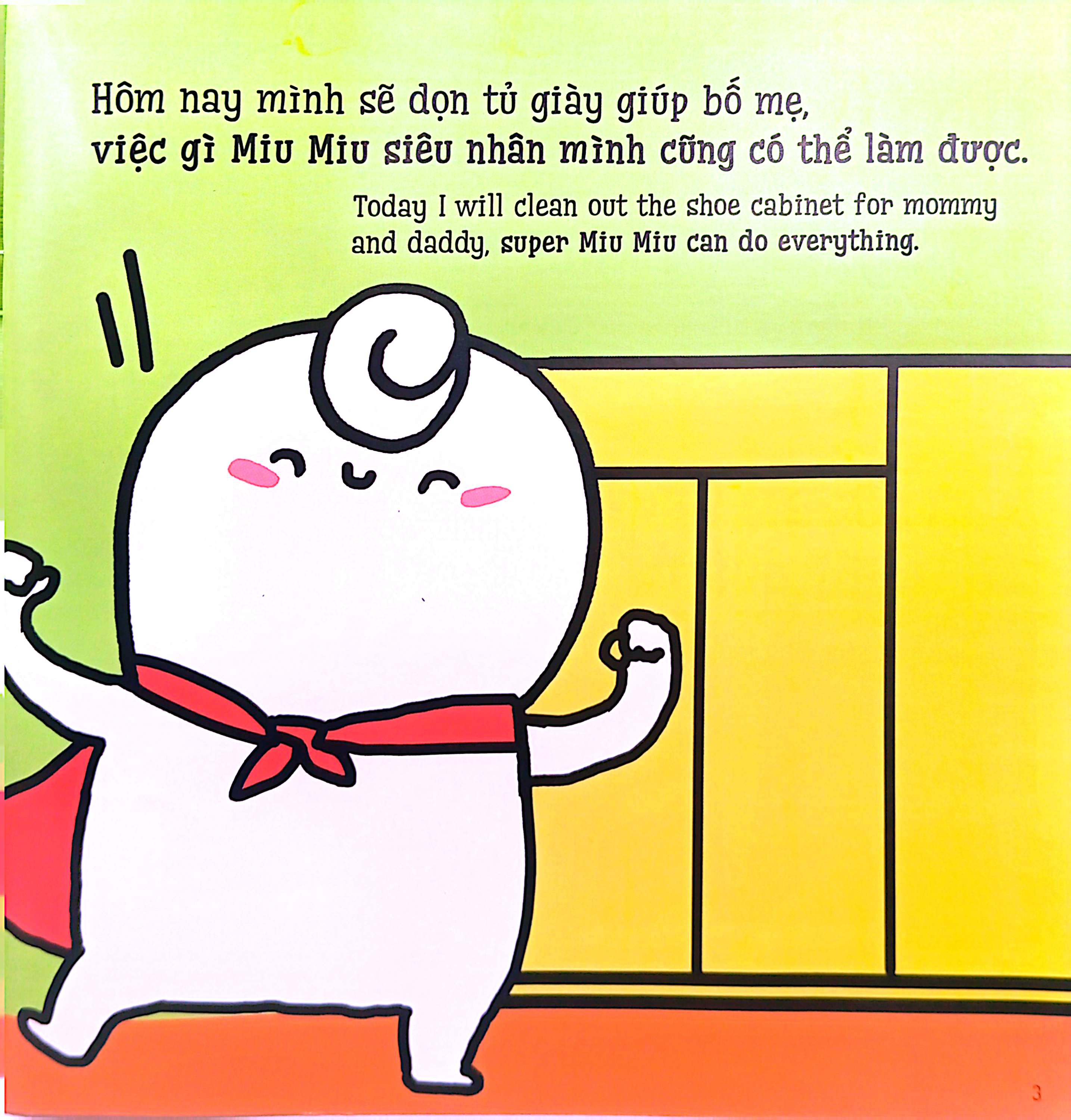 bộ ehon kĩ năng sống - tập 24 - miu miu tự lập - dọn tủ giày (dành cho độ tuổi 1-6) (tái bản 2023) - Ảnh 4