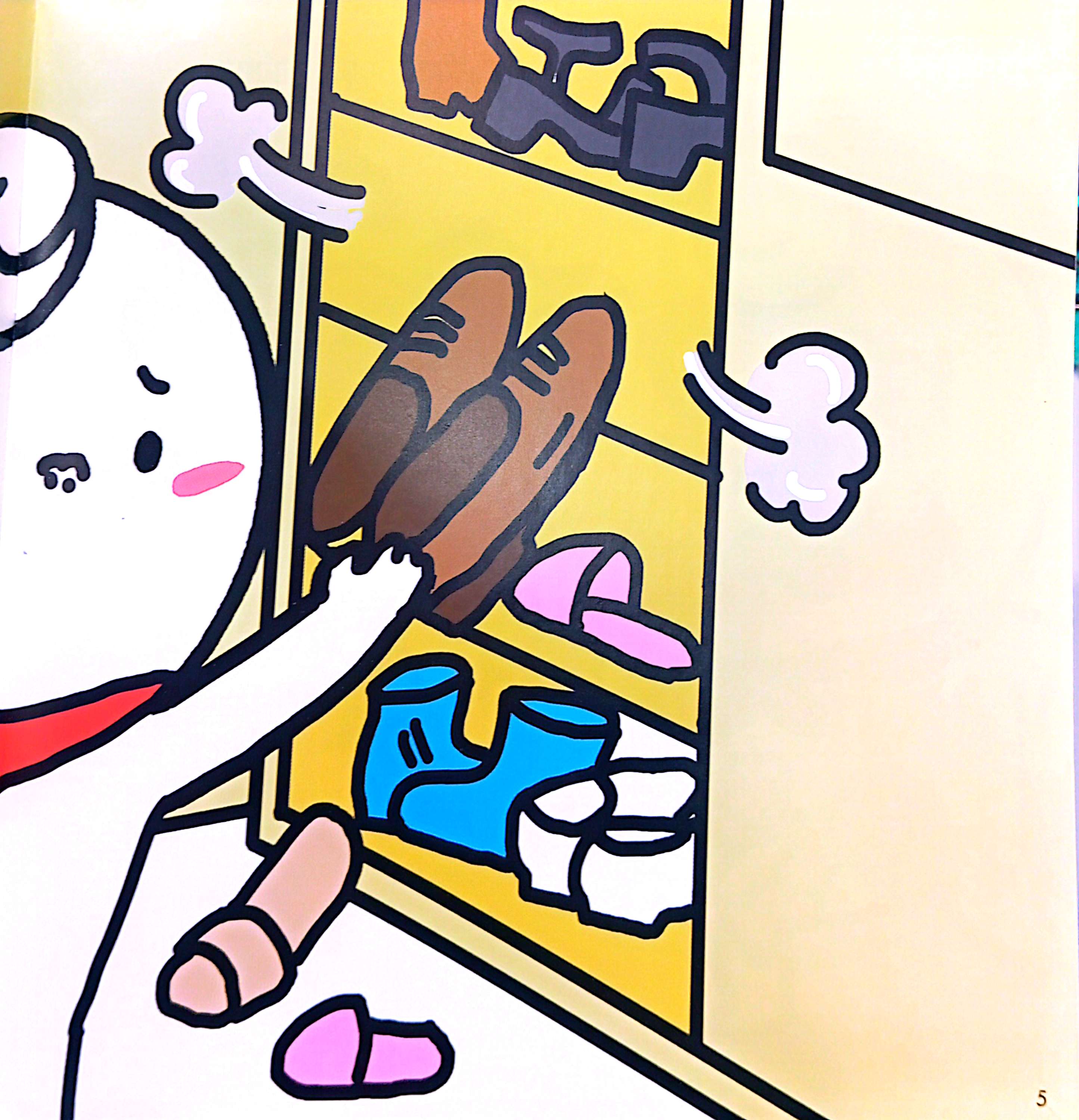 bộ ehon kĩ năng sống - tập 24 - miu miu tự lập - dọn tủ giày (dành cho độ tuổi 1-6) (tái bản 2023) - Ảnh 6