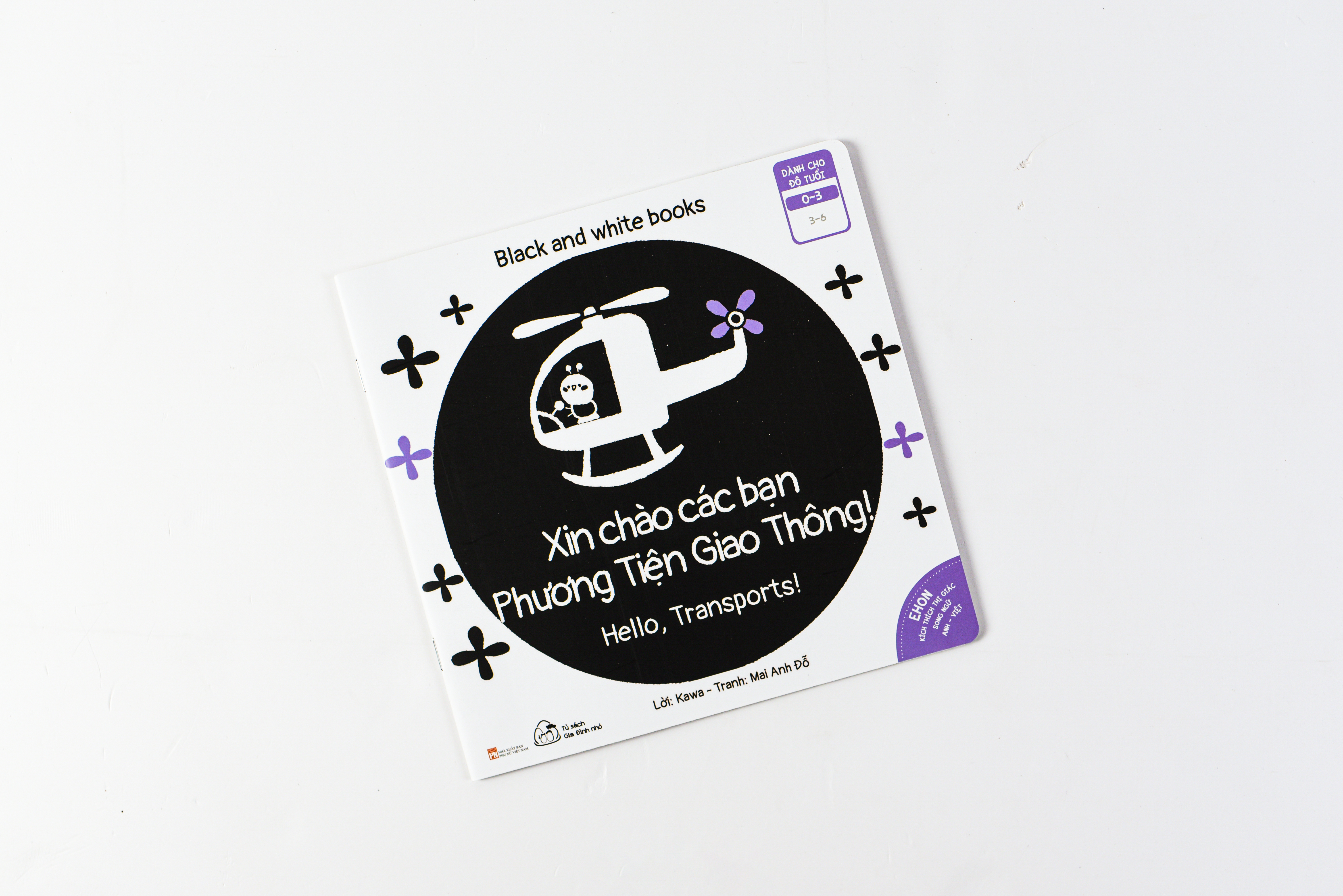 bộ ehon kích thích thị giác - xin chào các bạn phương tiện giao thông! (song ngữ anh-việt) - Ảnh 6