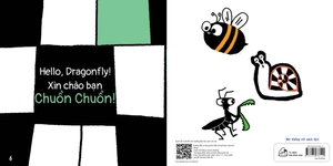 bộ ehon kích thích thị giác - xin chào các bạn sinh vật bé nhỏ! (từ 0 - 3 tuổi) (song ngữ anh-việt) - Ảnh 5