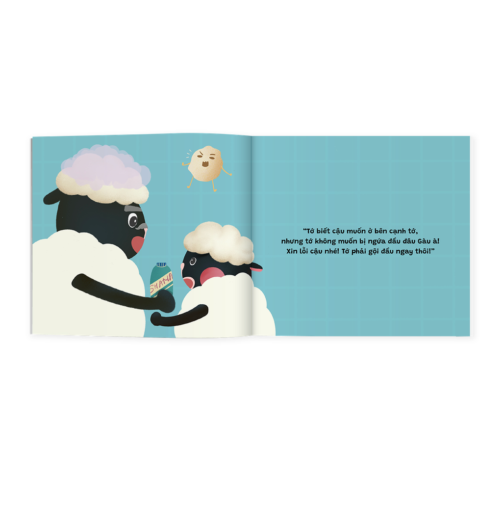 bộ ehon kỹ năng sống - để con yêu tự lập - cùng gội đầu nào (từ 1.5 tuổi) - Ảnh 4