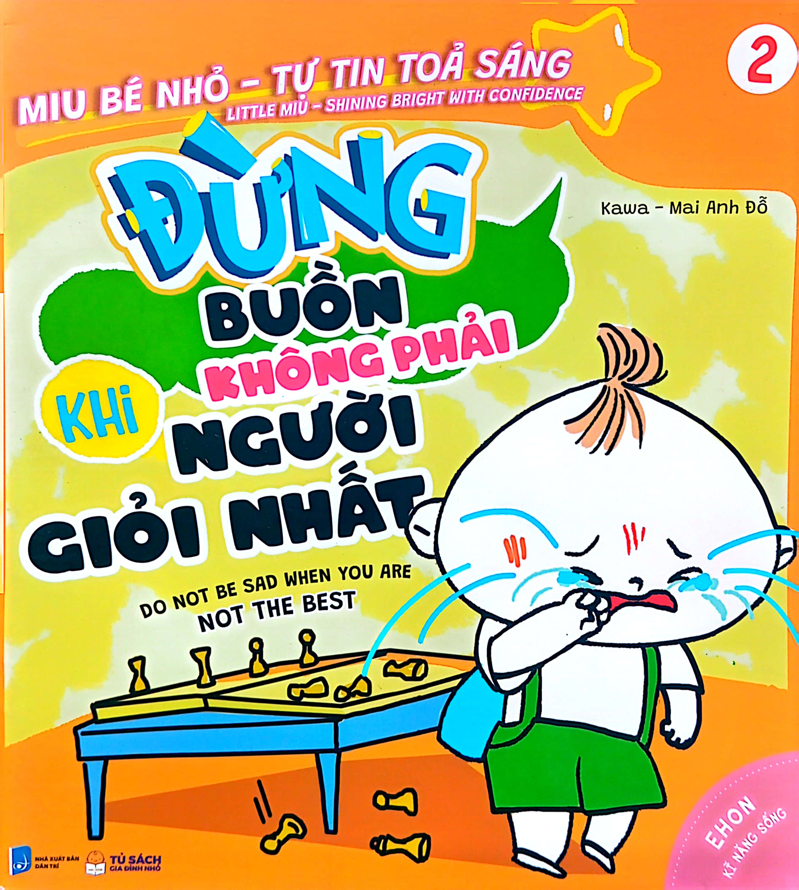 bộ ehon kỹ năng sống - miu bé nhỏ - tự tin tỏa sáng - tập 2 - đừng buồn khi không phải người giỏi nhất - Ảnh 2