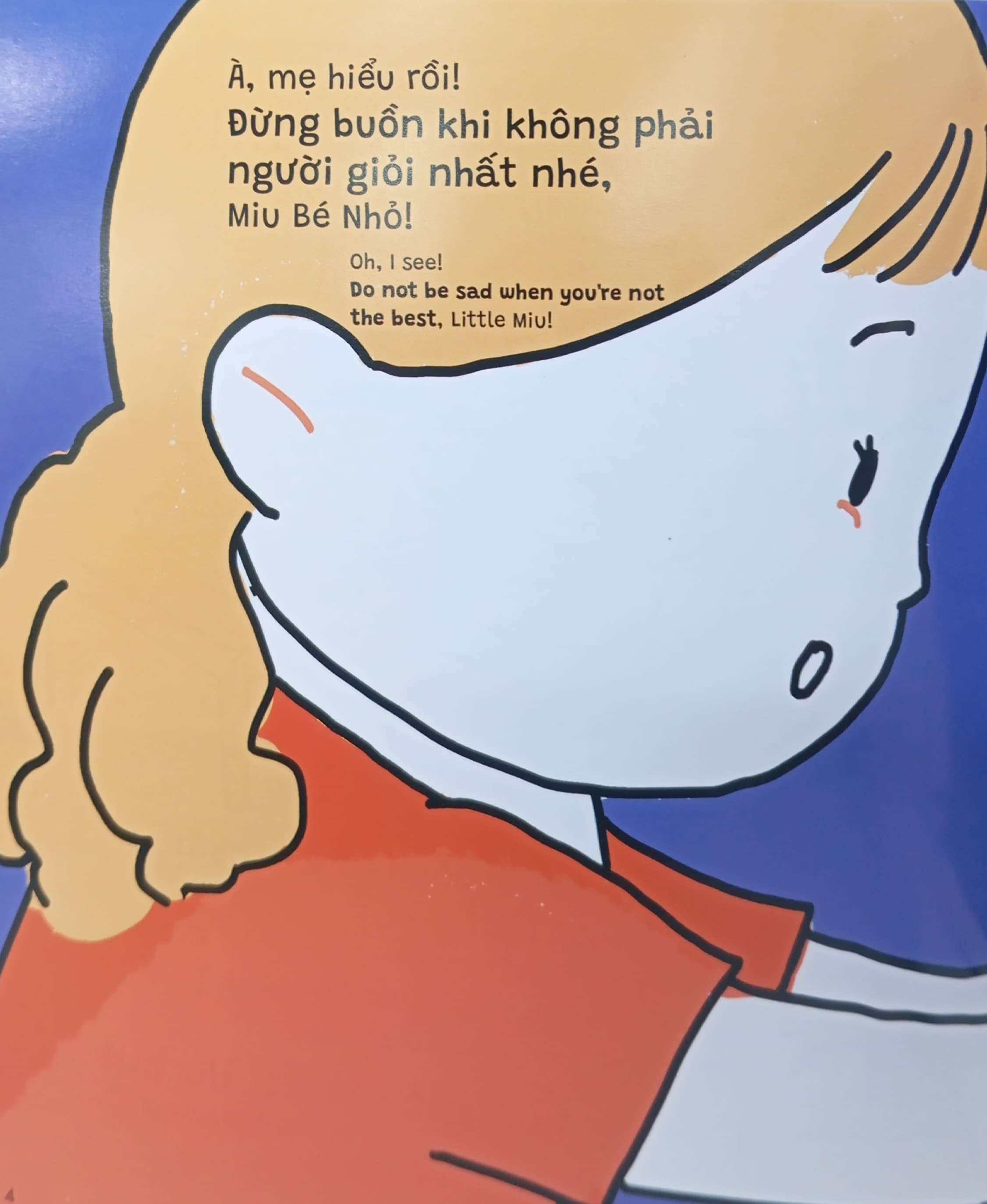 bộ ehon kỹ năng sống - miu bé nhỏ - tự tin tỏa sáng - tập 2 - đừng buồn khi không phải người giỏi nhất - Ảnh 5