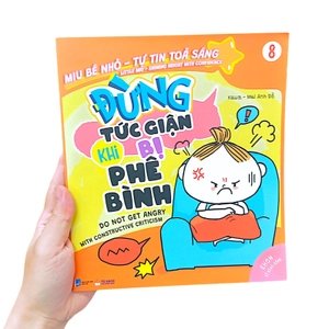 bộ ehon kỹ năng sống - miu bé nhỏ - tự tin tỏa sáng - tập 8 - đừng tức giận khi bị phê bình - Ảnh 8
