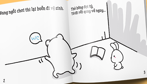 bộ ehon maru - những mẩu chuyện vụn vặt của maru - maru một ngày xui xẻo - (từ 2 - 8 tuổi) (tái bản 2020) - Ảnh 3