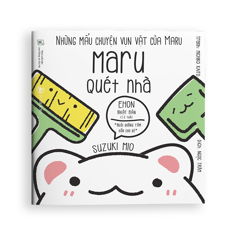 bộ ehon maru - những mẩu chuyện vụn vặt của maru - maru rụng răng - (từ 2 - 8 tuổi) (tái bản 2020) - Ảnh 2