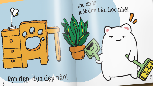 bộ ehon maru - những mẩu chuyện vụn vặt của maru - maru rụng răng - (từ 2 - 8 tuổi) (tái bản 2020) - Ảnh 5