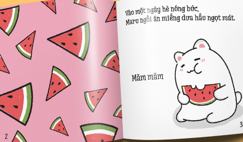 bộ ehon maru - những mẩu chuyện vụn vặt của maru - maru và hạt dưa - (từ 2 - 8 tuổi) (tái bản 2020) - Ảnh 3