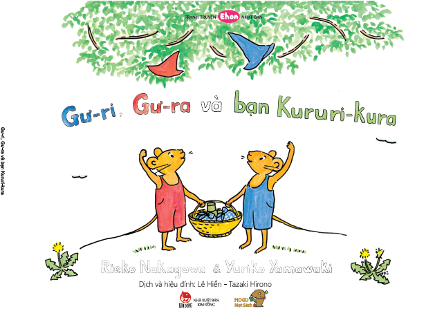 bộ ehon - mọt sách mogu - gư-ri, gư-ra và bạn kukuri-kura (từ 1 - 6 tuổi) - Ảnh 2