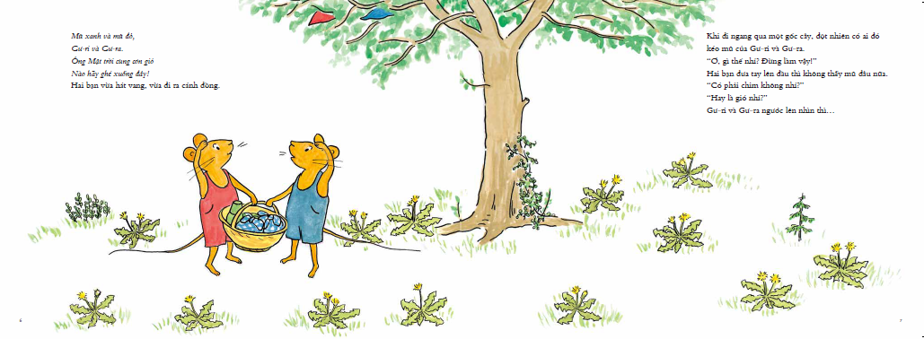 bộ ehon - mọt sách mogu - gư-ri, gư-ra và bạn kukuri-kura (từ 1 - 6 tuổi) - Ảnh 5