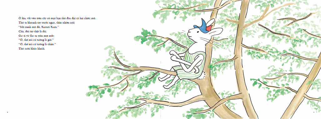 bộ ehon - mọt sách mogu - gư-ri, gư-ra và bạn kukuri-kura (từ 1 - 6 tuổi) - Ảnh 6