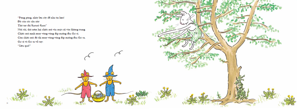 bộ ehon - mọt sách mogu - gư-ri, gư-ra và bạn kukuri-kura (từ 1 - 6 tuổi) - Ảnh 7