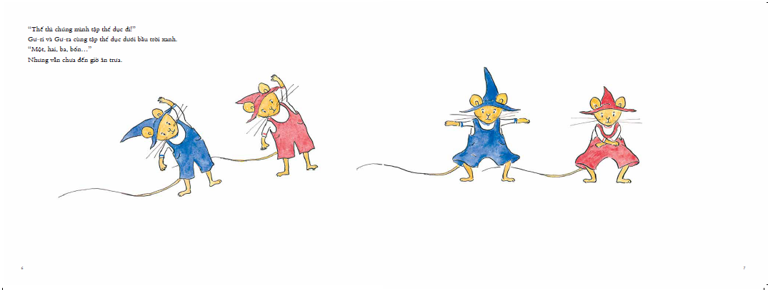 bộ ehon - mọt sách mogu - gư-ri và gư-ra đi dã ngoại (từ 1 - 6 tuổi) - Ảnh 5