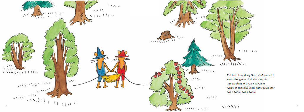 bộ ehon - mọt sách mogu - gư-ri và gư-ra (từ 1 - 6 tuổi) - Ảnh 3