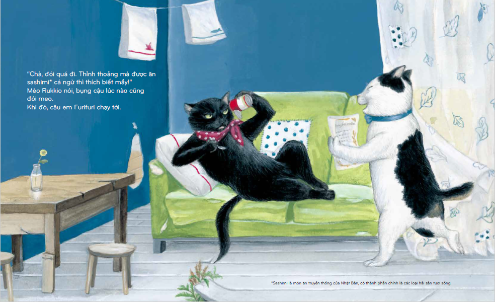 bộ ehon - mọt sách mogu - rukkio và furifuri - đi đến lâu đài (từ 3 - 6 tuổi) - Ảnh 4