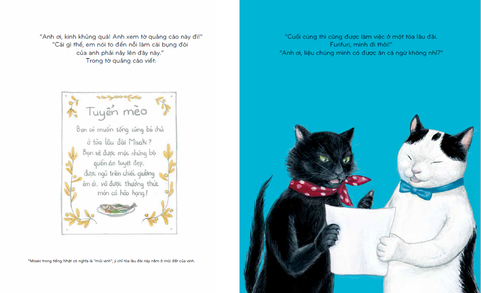 bộ ehon - mọt sách mogu - rukkio và furifuri - đi đến lâu đài (từ 3 - 6 tuổi) - Ảnh 5