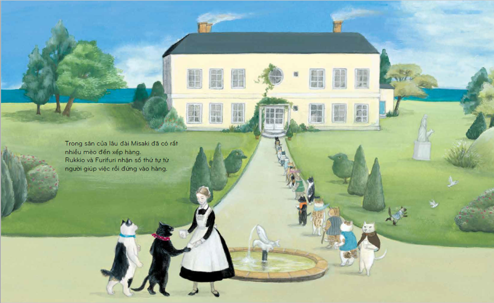 bộ ehon - mọt sách mogu - rukkio và furifuri - đi đến lâu đài (từ 3 - 6 tuổi) - Ảnh 6