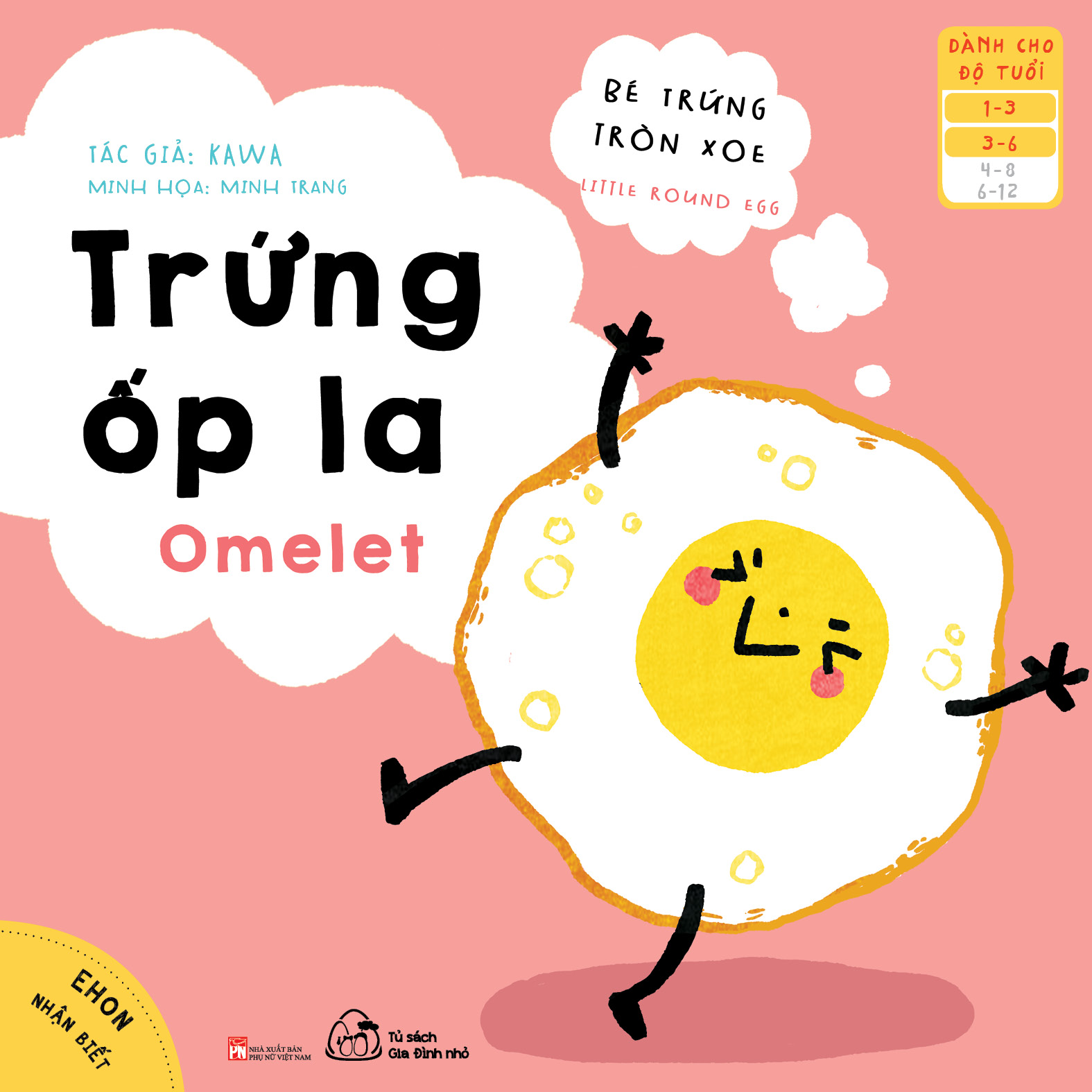 bộ ehon nhận biết - bé trứng tròn xoe - trứng ốp la (từ 1 - 6 tuổi) - Ảnh 2