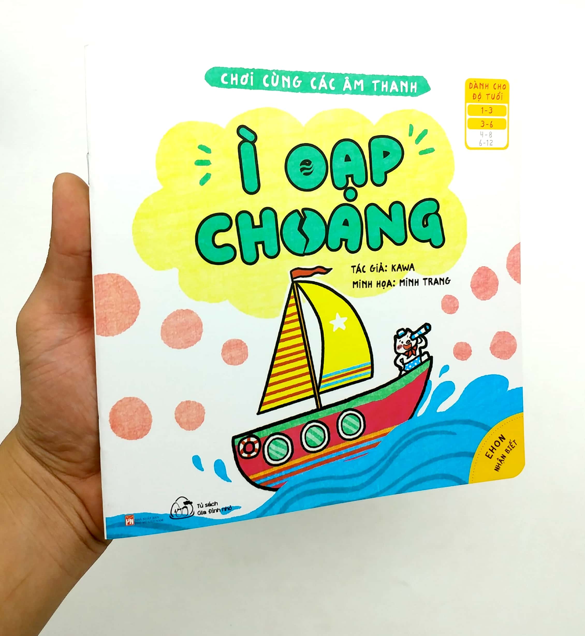 bộ ehon nhận biết - chơi cùng các âm thanh - ì oạp choang (từ 1 - 6 tuổi) - Ảnh 8