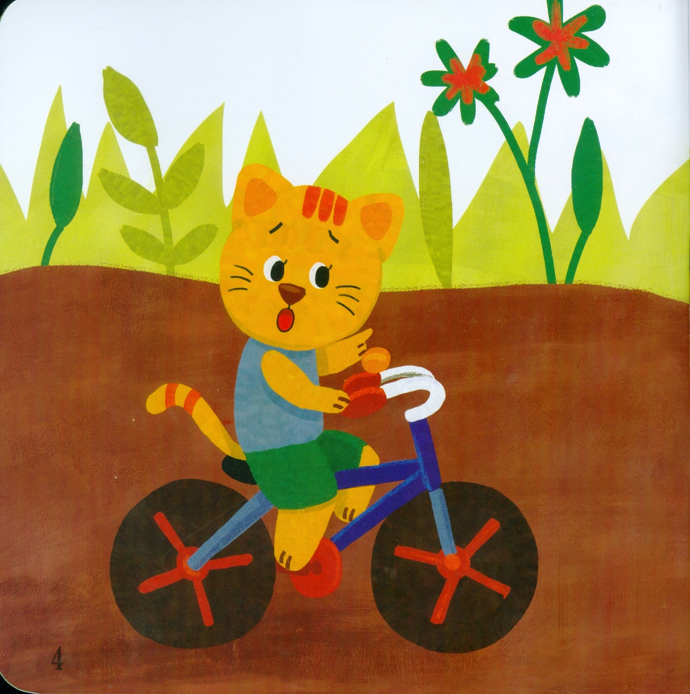 bộ ehon nhận biết - chơi cùng các hình khối - chiếc xe của ai? (từ 1 - 6 tuổi) - Ảnh 5