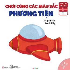 bộ ehon nhận biết - chơi cùng các màu sắc - phương tiện (từ 1 - 6 tuổi) (tái bản) - Ảnh 2