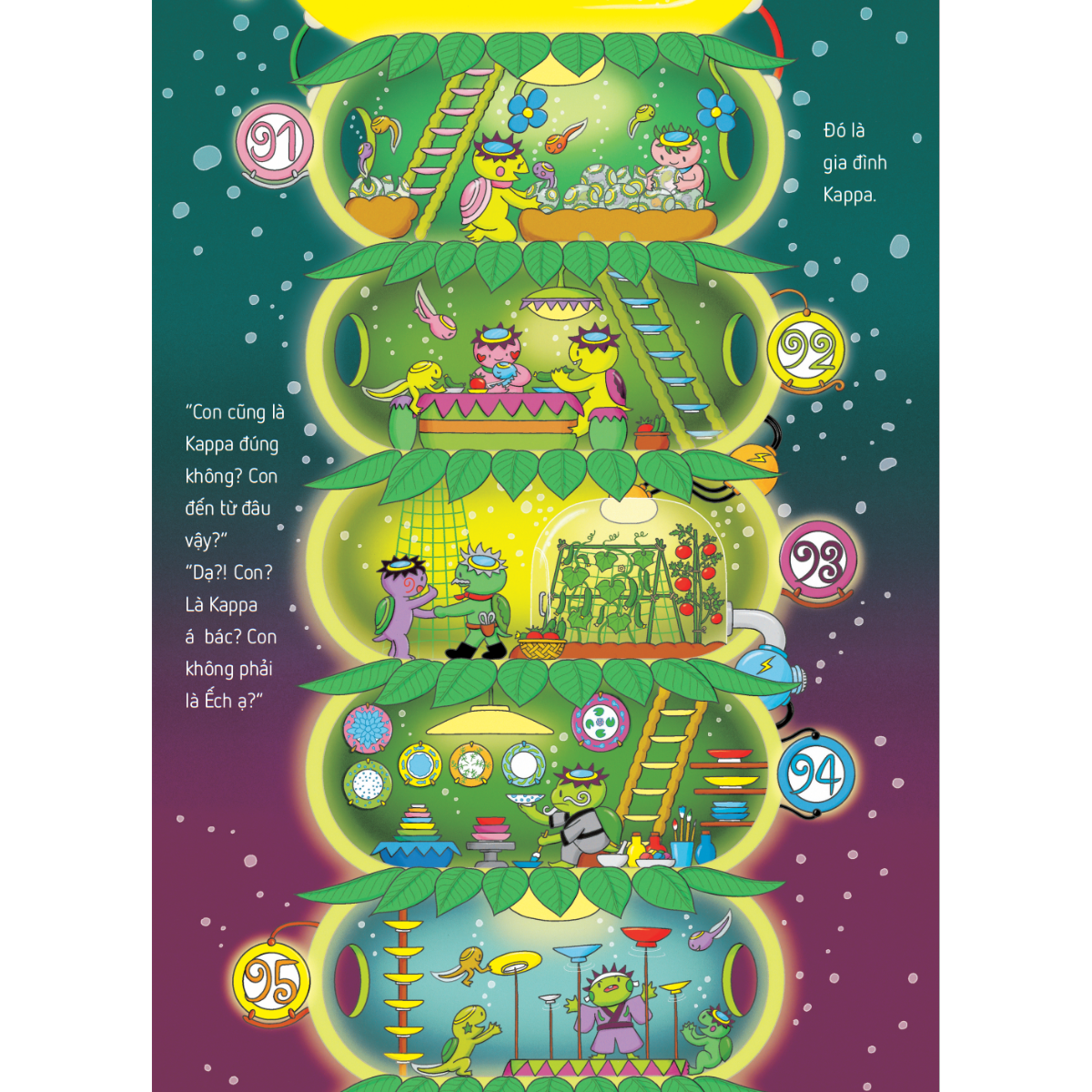 Bộ
Ehon Nhật Bản - Toà Nhà 100 Tầng - Dưới Đầm Lầy (Tái Bản 2024) - Ảnh 7