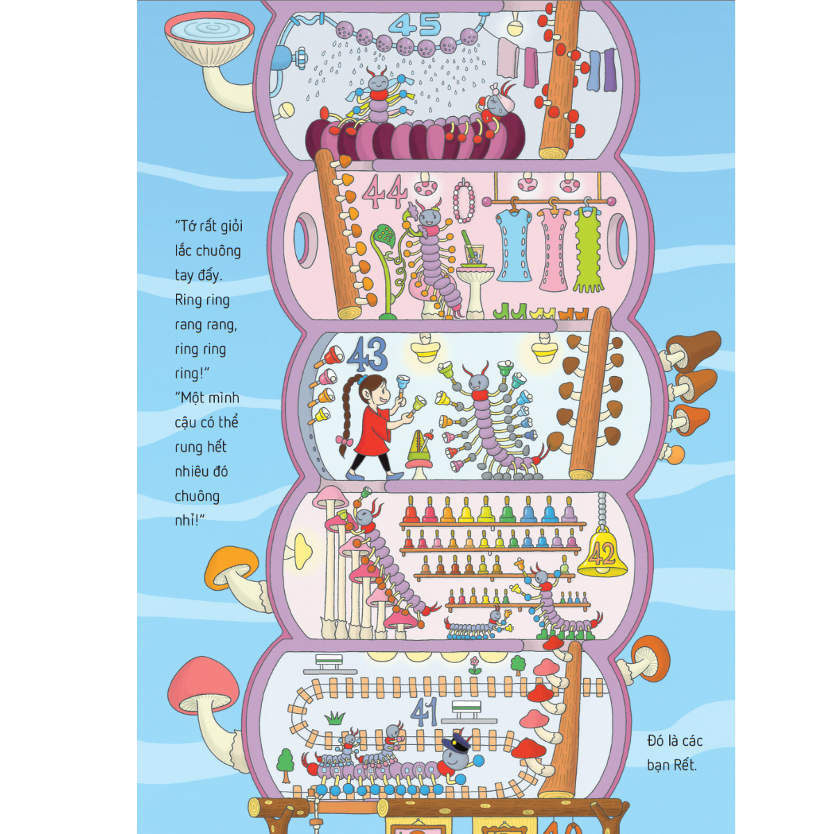 Bộ
						
										
										Ehon Nhật Bản - Toà Nhà 100 Tầng - Trong Rừng (Tái Bản 2024) - Ảnh 6