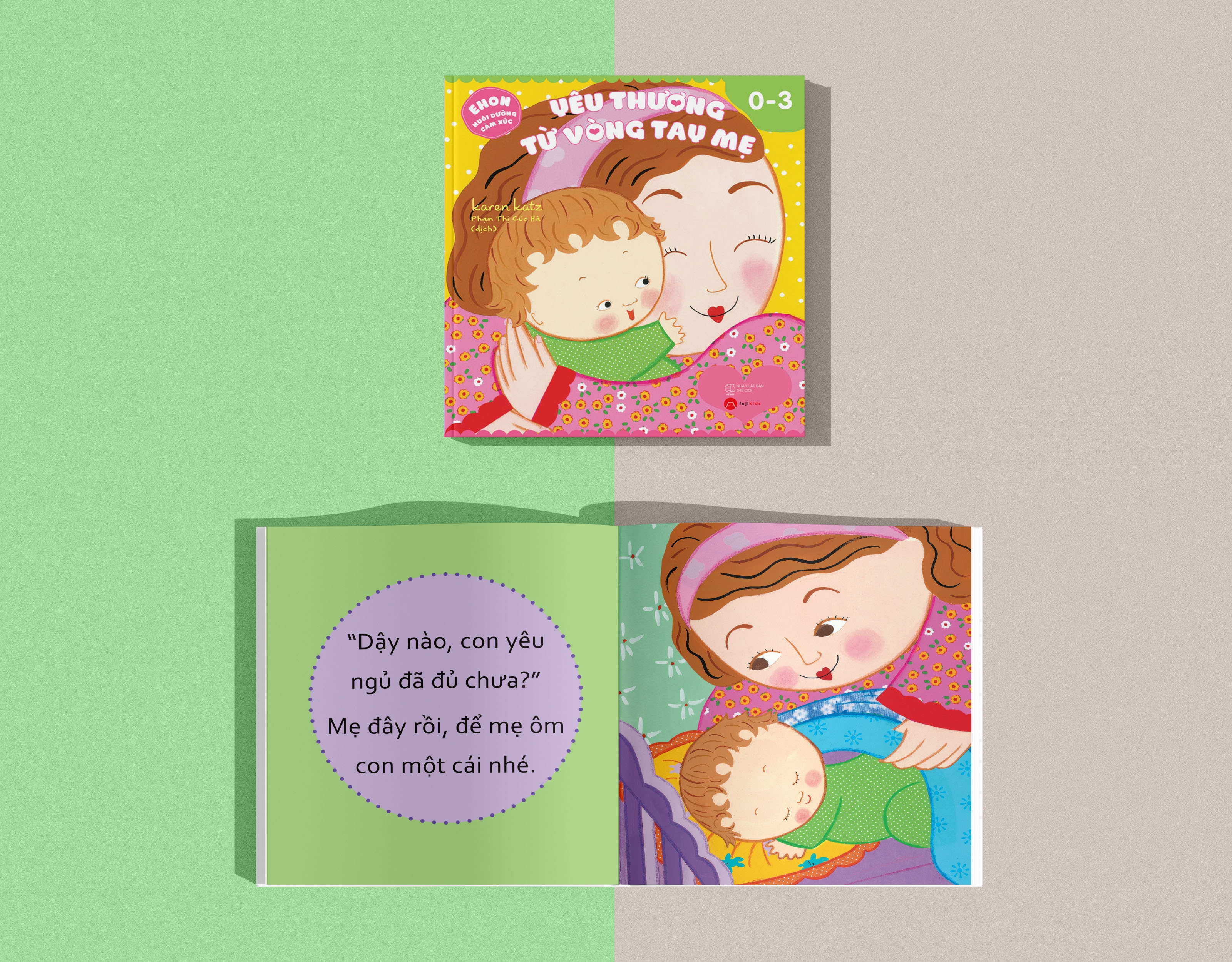 Bộ
						
										
										Ehon Nuôi Dưỡng Cảm Xúc - Yêu Thương Từ Vòng Tay Mẹ (Từ 0 - 3 tuổi) - Ảnh 5